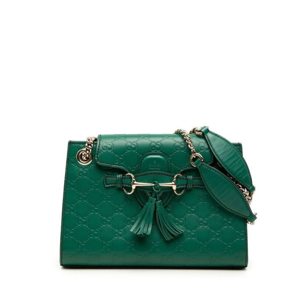 Gucci Emily Tassel Charm Chain Shoulder Bag